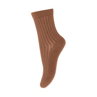 MP Denmark wool rib socks peacan pie