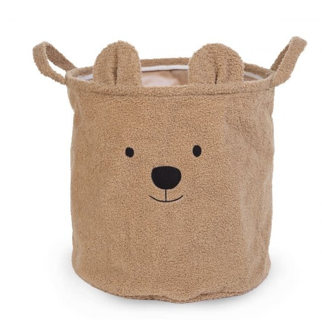 CHILDHOME teddy basket 40x40x40 beige