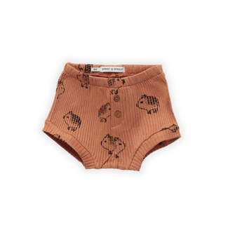 SPROET & SPROUT baby rib short piggy print