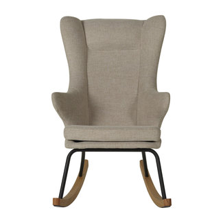 QUAX rocking adult chair de luxe - clay