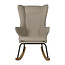 QUAX rocking adult chair de luxe - clay