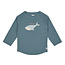 LÄSSIG long sleeve rash guard whale blue (UV protection)