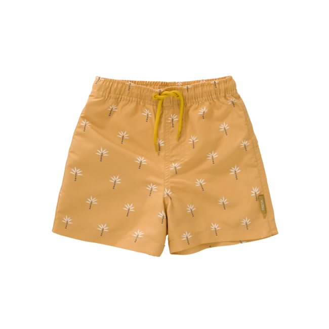 FRESK UV shorts boys palmtree ochre