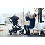 THULE sleek stroller midnight black (aluminium) with bassinet