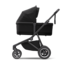 THULE sleek stroller midnight black on black with bassinet