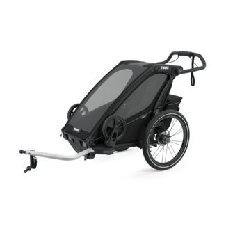 THULE Chariot sport enkelzits multisport-fietstrailer nachtzwart