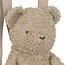 KONGES SLOJD teddy bear backpack oxford tan