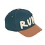 LÄSSIG kids base cap run brown/blue