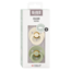 BIBS 2-pack symmetrical pacifier size 1 (ivory/sage)