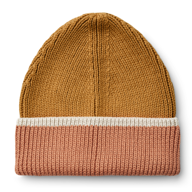 LIEWOOD ezra beanie hat tuscany rose mix 3/4j