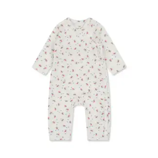 KONGES SLOJD basic newborn onesie gots brise dé été white