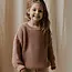 YUKI KIDSWEAR chunky knitted sweater blush