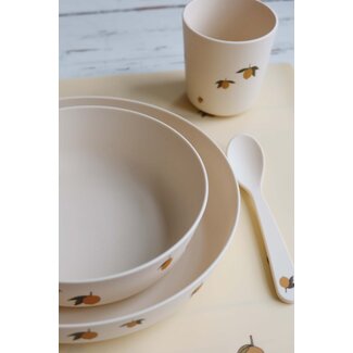 KONGES SLOJD dinner set lemon PLA