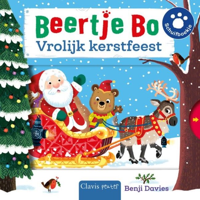 CLAVIS beertje Bo - vrolijk kerstfeest