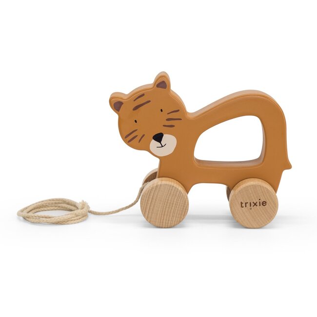 TRIXIE pull along toy  - Mr. Tiger