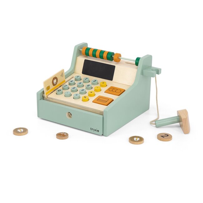 TRIXIE wooden cash register with accessories