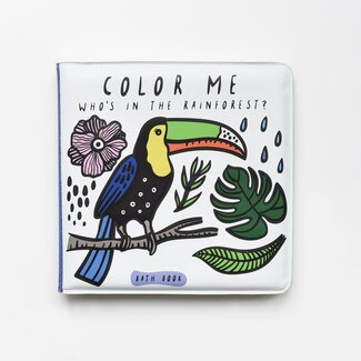 bath book color me rainforest