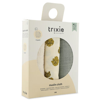 TRIXIE tetradoek 3-pack lucky leopard 55x55cm