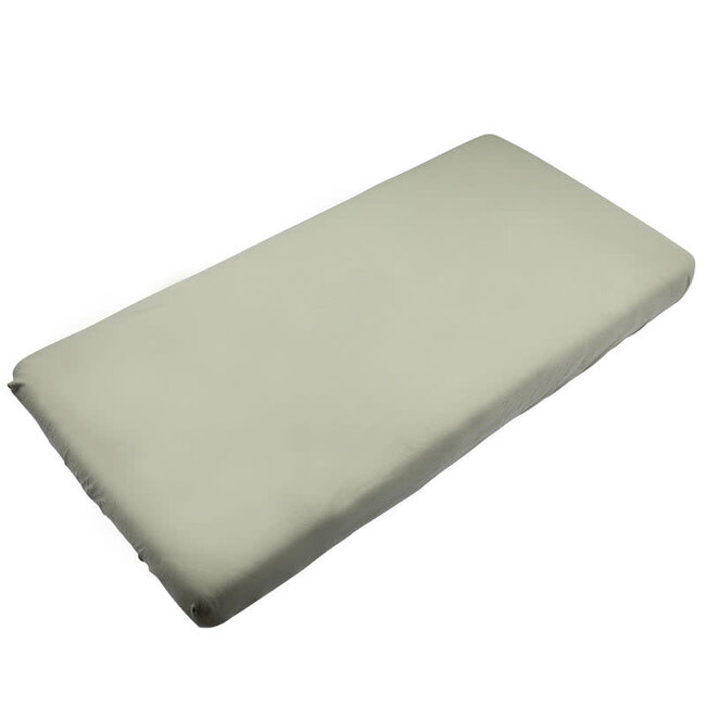 TIMBOO soft fitted sheet 70x140 whisper green