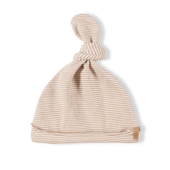 NIXNUT newbie hat caramel stripe 50/56