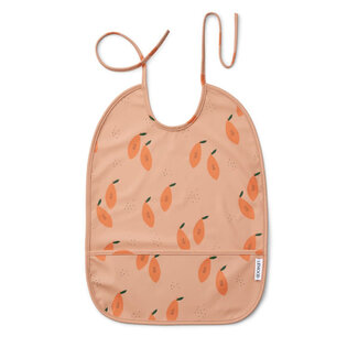 LIEWOOD lai bib papaya / pale tuscany