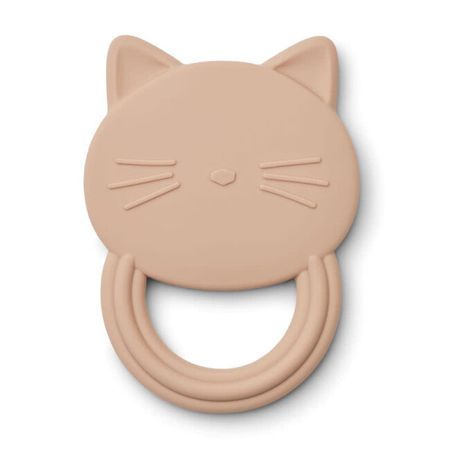 LIEWOOD gemma teether cat rose