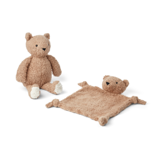 LIEWOOD Ted baby gift set Mr bear beige