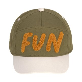 LÄSSIG kids base cap fun sand/olive