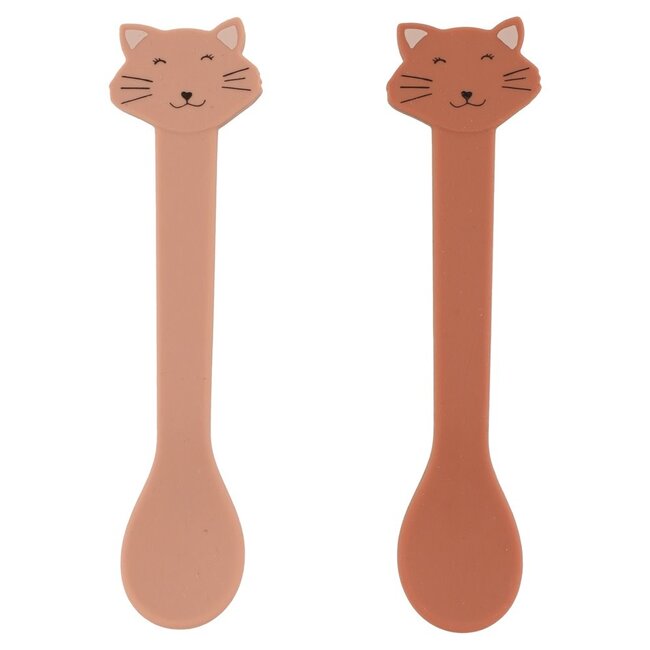 TRIXIE siliconen lepel 2 pack Mrs Cat