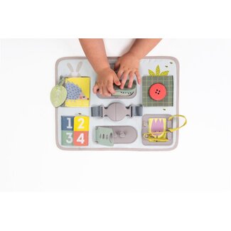 TAF TOYS activity buckle board