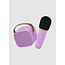 LALARMA karaoke set - wireless speaker & microphone purple