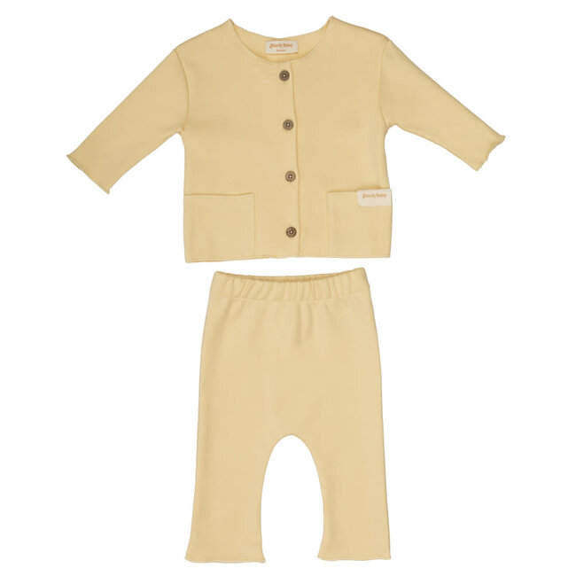 NORTH BABY organic banana twin set