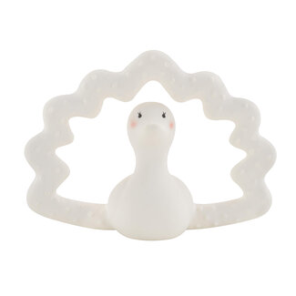 BABY BELLO patsy the peafowl natural havea teether