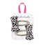 ROCKAHULA leopard love twisty bow clips