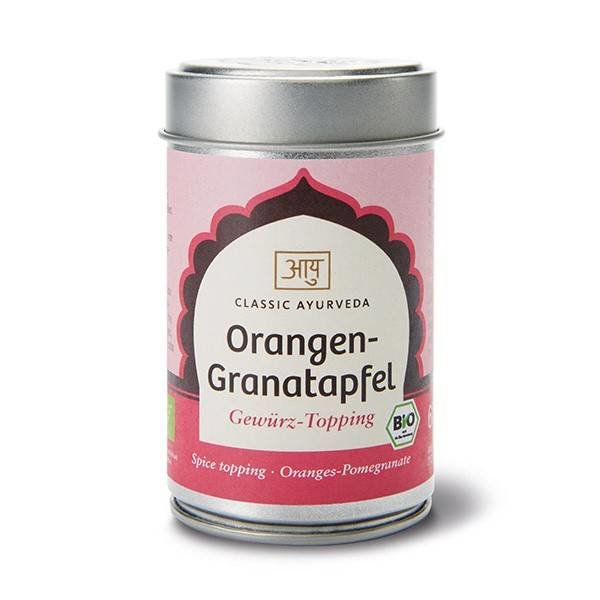 Ayurveda Orangen-Granatapfel, Bio, 70g