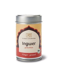 Classic Ayurveda Ingwer gemahlen, Bio, 80g