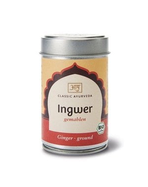 Ayurveda Ingwer gemahlen, Bio, 40g