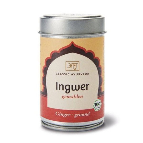 Ayurveda Ingwer gemahlen, Bio, 40g