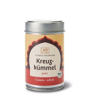 Classic Ayurveda Kreuzkümmel Cumin, ganz, Bio, 90g