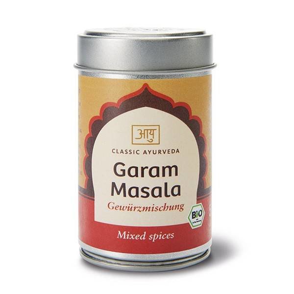 Classic Ayurveda Garam Masala, Bio, 80g  im Streuer