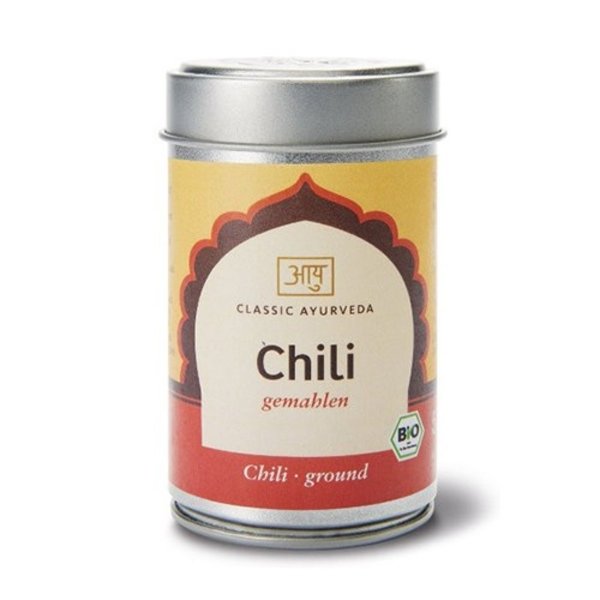 Classic Ayurveda Chili gemahlen, Bio, 50g