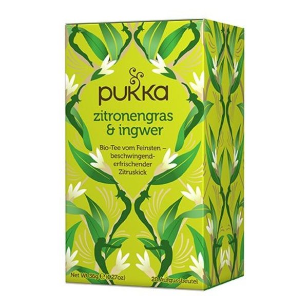 Pukka Zitronengras & Ingwer Tee, Bio