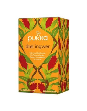 Pukka Drei Ingwer, Bio