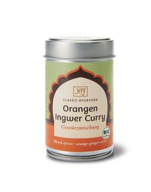 Classic Ayurveda Orangen-Ingwer Curry, Bio, 80g