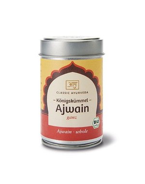 Ayurveda Ajwain (Königskümmel), ganz, Bio, 50g