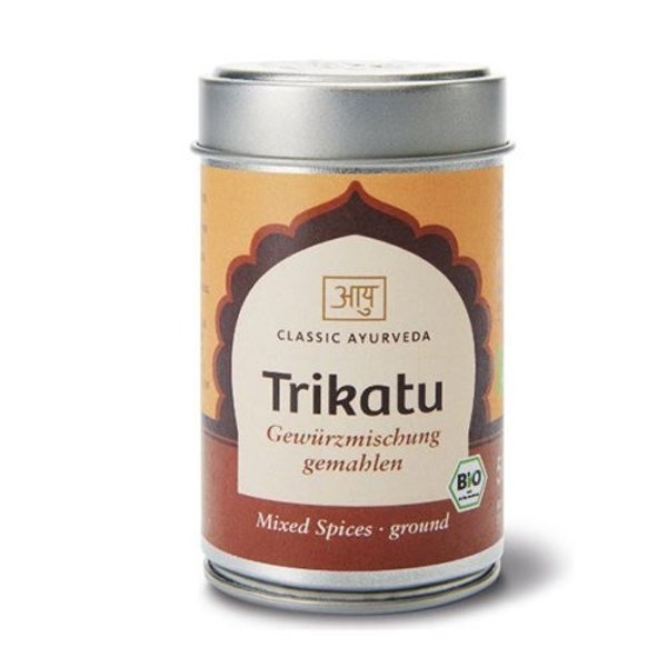 Ayurveda Trikatu, gemahlen, Bio, 50g