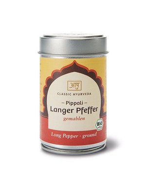 Ayurveda Pippali (langer Pfeffer), gemahlen, Bio, 70g