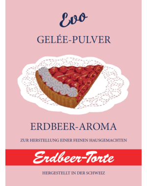 Evo Dessert EVO Erdbeer-Gelée 40g im Beutel