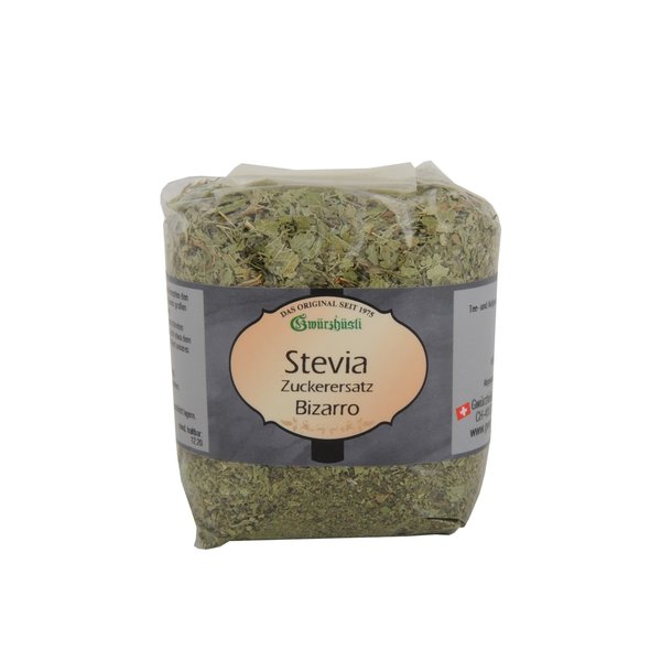 Gwürzhüsli Bizarro AG Stevia (Zuckerersatz), 50g