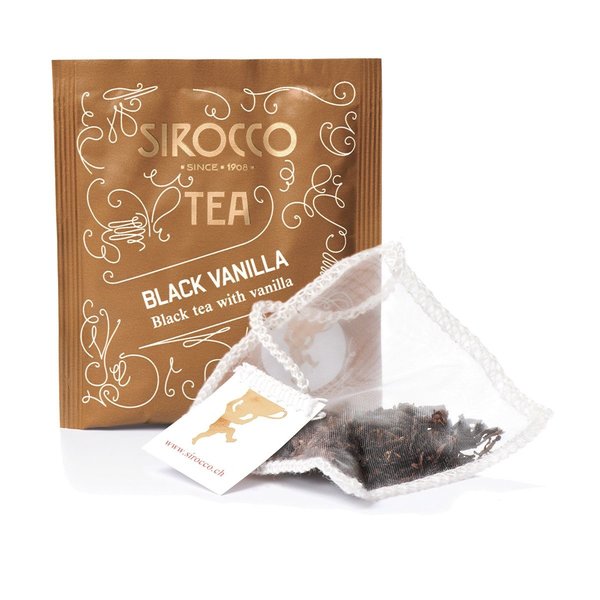 Sirocco Black Vanilla, 20 Sachets à 2,5g